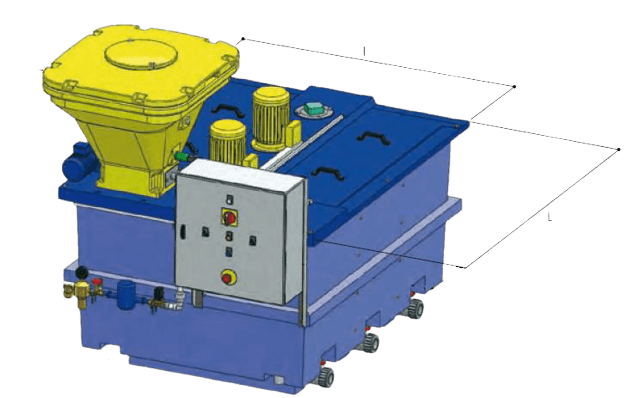 dosing pump, milton roy make, polypack